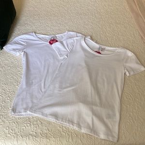 H&M White Basic Tee